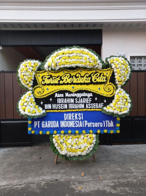 Papan Bunga Duka di Kadununggal
